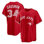 Choea T.Blue Jays #34 Kevin Gausman Player Red Home Limited Stitched Jerseys
