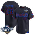 Choea T.Blue Jays #39 Trey Yesavage Player Black AL East Division Limited All Stitched Jerseys