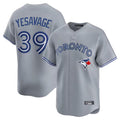 Choea T.Blue Jays #39 Trey Yesavage Player Gray Home Limited Stitched Jerseys