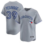 Choea T.Blue Jays #39 Trey Yesavage Player Gray Home Limited Stitched Jerseys