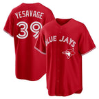 Choea T.Blue Jays #39 Trey Yesavage Player Red Home Game Stitched Jerseys