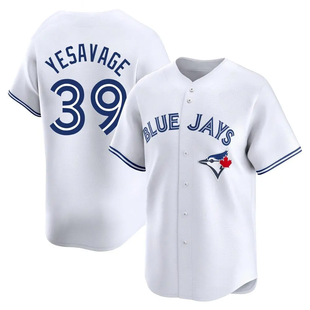 Choea T.Blue Jays #39 Trey Yesavage Player White Home Limited Stitched Jerseys