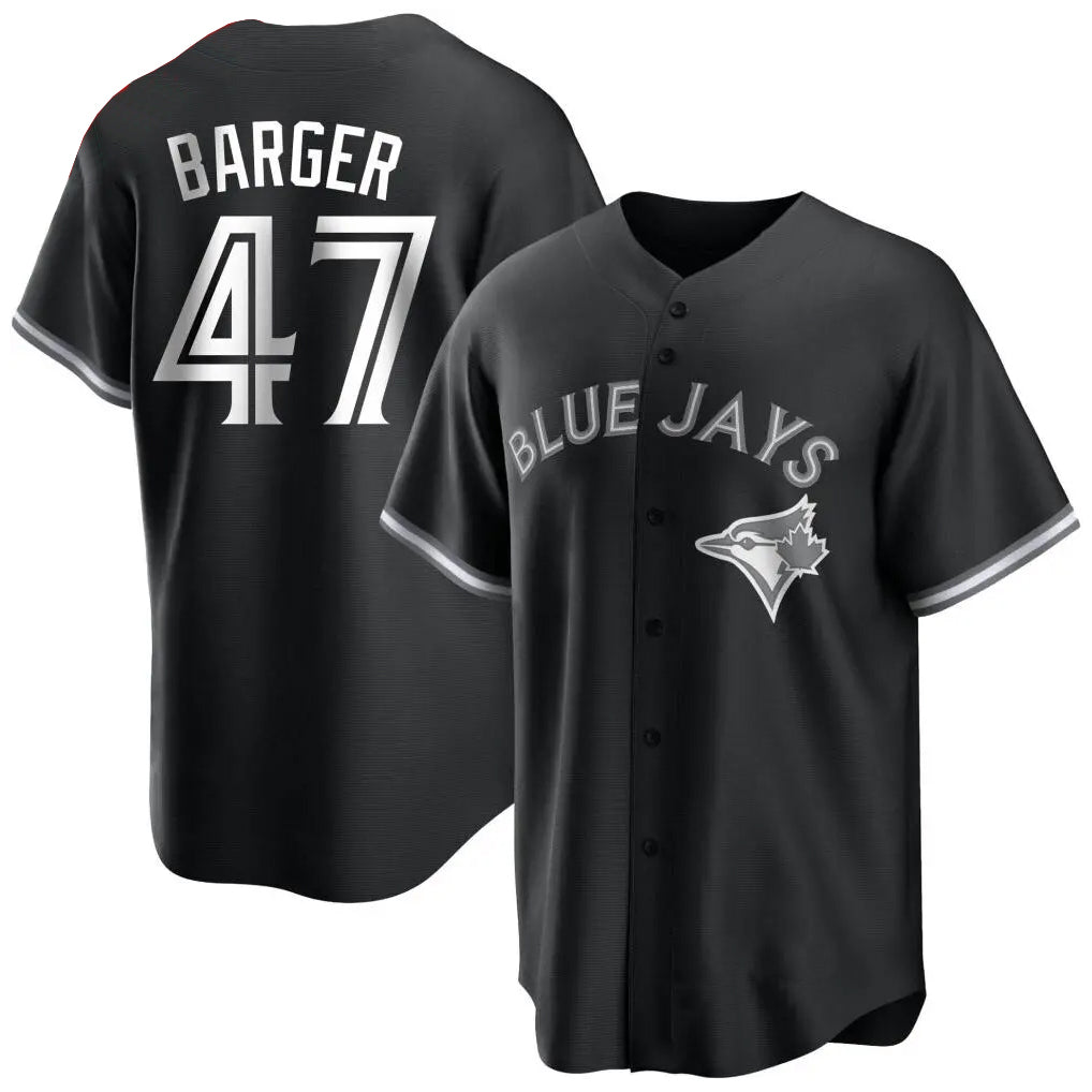 Choea T.Blue Jays #47 Addison Barger Player Black City Connect Limited Stitched Jerseys