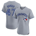 Choea T.Blue Jays #47 Addison Barger Player Gray Elite Limited Stitched Jerseys