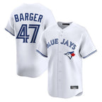 Choea T.Blue Jays #47 Addison Barger Player White Home Limited Stitched Jerseys