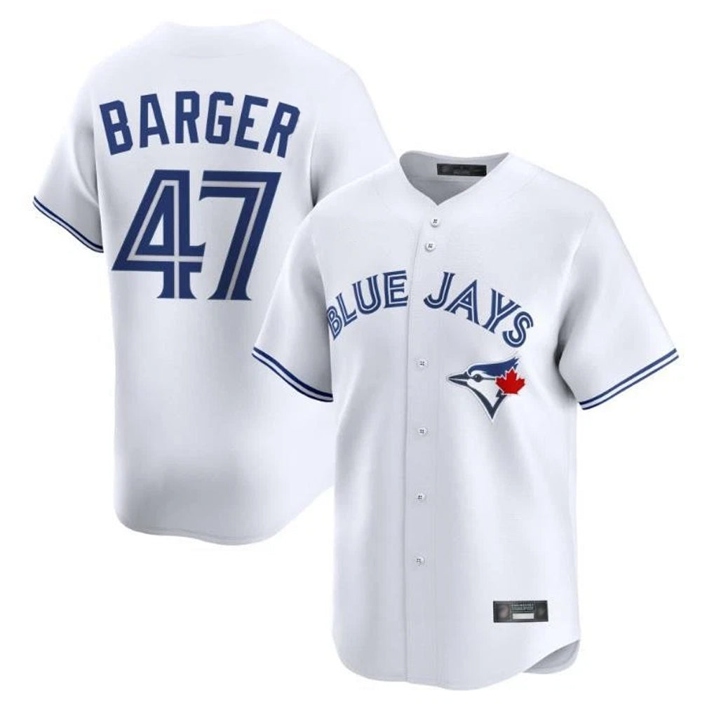 Choea T.Blue Jays #47 Addison Barger Player White Home Limited Stitched Jerseys