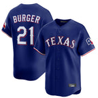 Choea T.Rangers #21 Jake Burger Player Royal Home Limited Stitched Jerseys