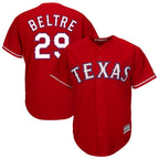 Choea T.Rangers #29 Adrian Beltre Player Red Majestic Alternate Cool Stitched Jerseys