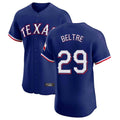 Choea T.Rangers #29 Adrian Beltre Player Royal Home Limited Elite Stitched Jerseys