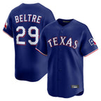 Choea T.Rangers #29 Adrian Beltre Player Royal Home Limited Stitched Jerseys
