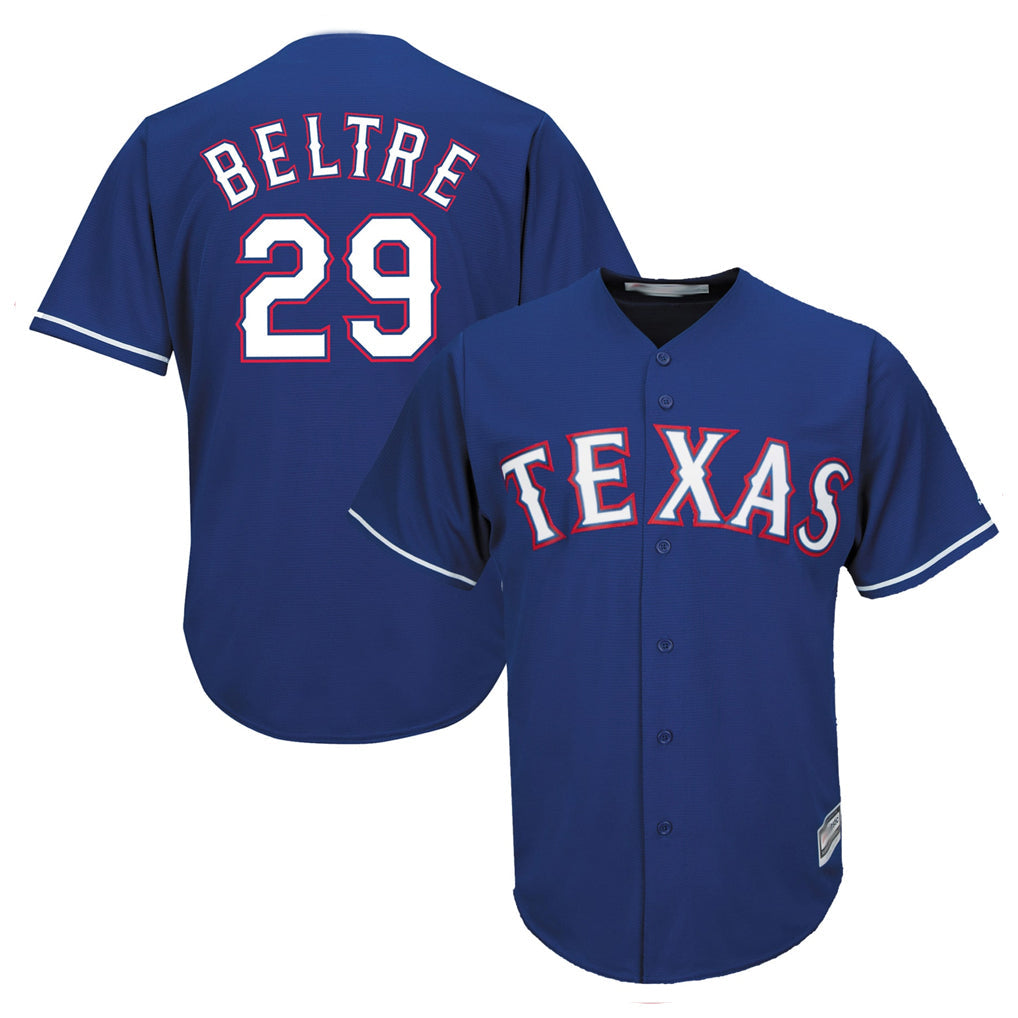 Choea T.Rangers #29 Adrian Beltre Player Royal Majestic Alternate Cool Stitched Jerseys