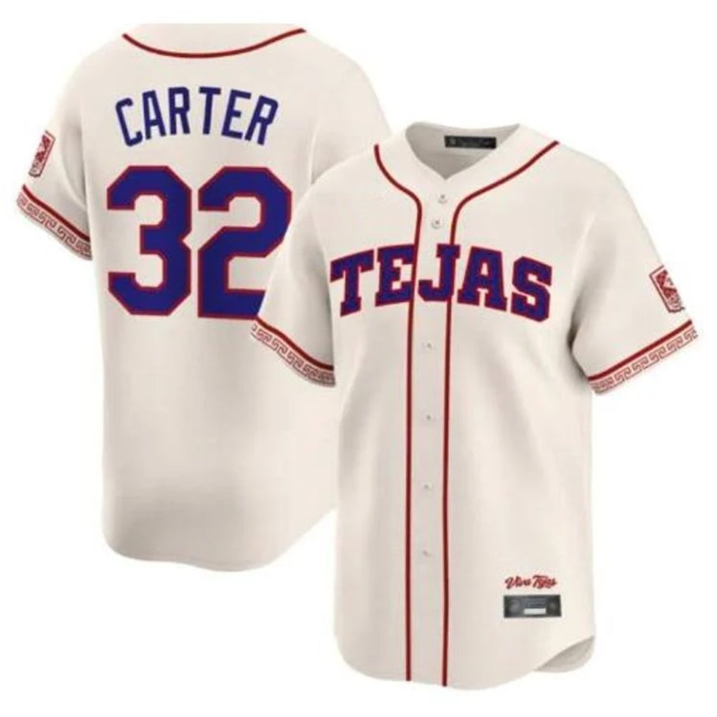 Choea T.Rangers #32 Evan Carter Player Cream 2026 City Connect Premier Stitched Stitched Jerseys