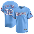 Choea T.Rangers #32 Evan Carter Player Light Blue Home Limited Stitched Jerseys