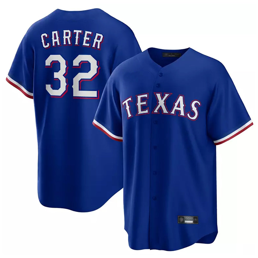 Choea T.Rangers #32 Evan Carter Player Royal Home Limited Stitched Jerseys