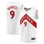 Choea T.Raptors #9 RJ Barrett White Fast Break Player Jerseys - Association Edition