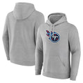 Choea T.Titans Light Gray LOGO Pullover Hoodies Home Game Blank Player Stitched Jerseys