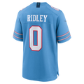 Choea T.Titans #0 Calvin Ridley Light Blue Game Stitched Jerseys