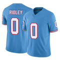 Choea T.Titans #0 Calvin Ridley Player Light Blue Limited Vapor F.U.S.E. Home Game Stitched Jerseys
