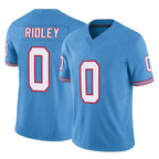 Choea T.Titans #0 Calvin Ridley Player Light Blue Limited Vapor F.U.S.E. Home Game Stitched Jerseys