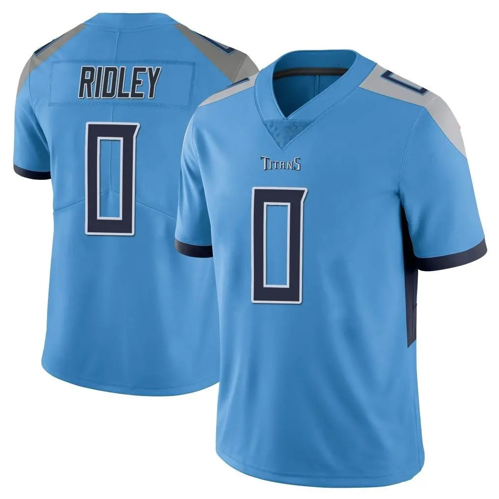 Choea T.Titans #0 Calvin Ridley Player Light Blue Limited Vapor Untouchable Home Game Stitched Jerseys