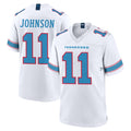 Choea T.Titans #11 Jermaine Johnson II Player White 2026 Game Home Stitched Jerseys
