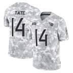 Choea T.Titans #14 Carnell Tate Player Arctic Camo Limited Salute to Service Home Game Stitched Jerseys
