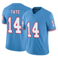 Choea T.Titans #14 Carnell Tate Player Light Blue Limited Vapor F.U.S.E. Home Game Stitched Jerseys
