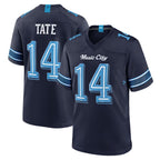 Choea T.Titans #14 Carnell Tate Player Navy 2026 Rivalries Collection Home Game Stitched Jerseys
