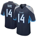 Choea T.Titans #14 Carnell Tate Player Navy Home Game Stitched Jerseys