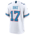 Choea T.Titans #17 Chimere Dike White Game Stitched Jerseys