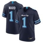 Choea T.Titans #1 Cameron Ward Navy 2026 Rivalries Collection Game Stitched Jerseys