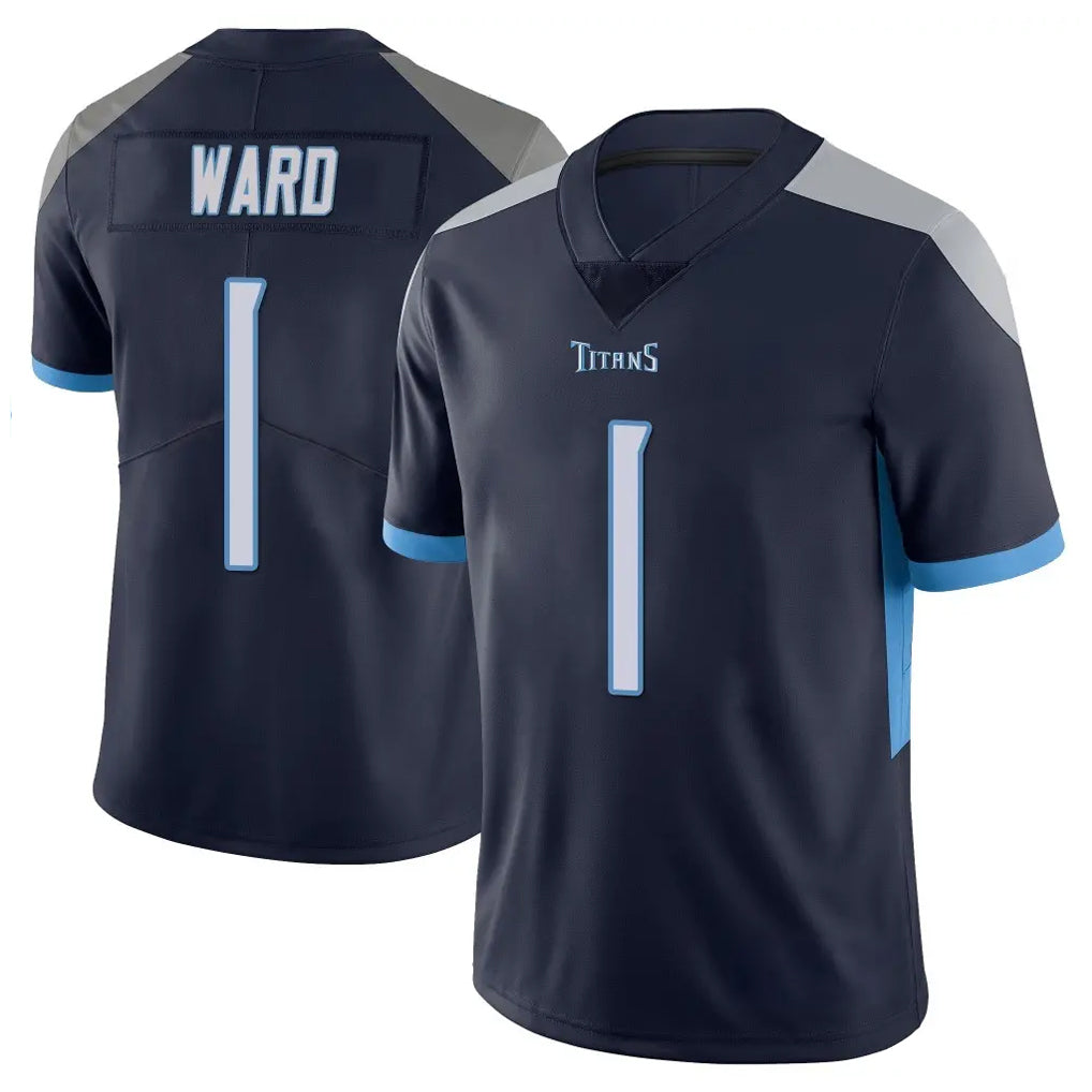Choea T.Titans #1 Cameron Ward Player Navy Limited Vapor Untouchable Home Game Stitched Jerseys