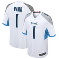 Choea T.Titans #1 Cameron Ward Player White Game Stitched Jerseys