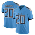 Choea T.Titans #20 Tony Pollard Player Light Blue Vapor F.U.S.E. Limited Home Game Stitched Jerseys