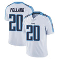 Choea T.Titans #20 Tony Pollard Player White Limited Vapor Untouchable Home Game Stitched Jerseys