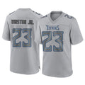 Choea T.Titans #23 Kevin Winston Jr. Player Gray Atmosphere Fashion Home Game Stitched Jerseys