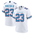Choea T.Titans #23 Kevin Winston Jr. Player White 2026 Game Home Stitched Jerseys