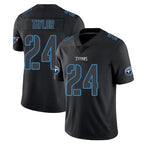 Choea T.Titans #24 Alontae Taylor Player Black Impact Limited Home Game Stitched Jerseys