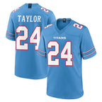Choea T.Titans #24 Alontae Taylor Player Light Blue 2026 Game Home Stitched Jerseys