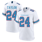 Choea T.Titans #24 Alontae Taylor Player White 2026 Game Home Stitched Jerseys