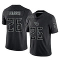Choea T.Titans #26 Marcus Harris Player Black Limited Reflective Home Game Stitched Jerseys
