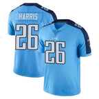 Choea T.Titans #26 Marcus Harris Player Light Blue Limited Color Rush Home Game Stitched Jerseys