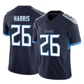 Choea T.Titans #26 Marcus Harris Player Navy Limited Vapor F.U.S.E. Home Game Stitched Jerseys