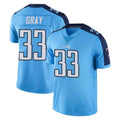 Choea T.Titans #33 Cedric Gray Player Light Blue Limited Color Rush Home Game Stitched Jerseys