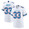 Choea T.Titans #33 Cedric Gray Player White 2026 Game Home Stitched Jerseys