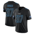 Choea T.Titans #37 Amani Hooker Player Black Impact Limited Home Game Stitched Jerseys
