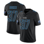 Choea T.Titans #37 Amani Hooker Player Black Impact Limited Home Game Stitched Jerseys