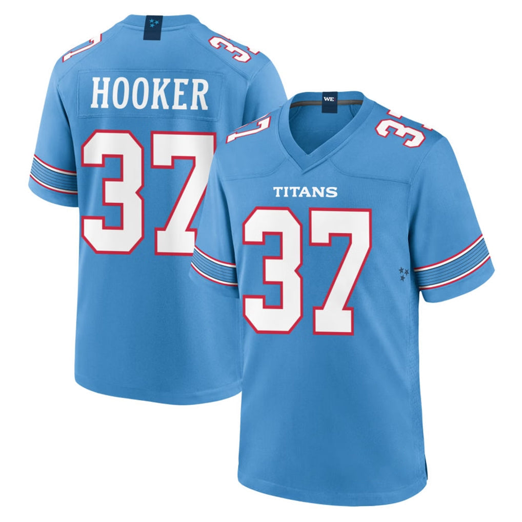 Choea T.Titans #37 Amani Hooker Player Light Blue 2026 Game Home Stitched Jerseys