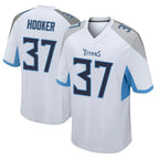 Choea T.Titans #37 Amani Hooker Player White Home Game Stitched Jerseys