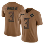 Choea T.Titans #3 Tommy Townsend Player Brown Limited Salute to Service Home Game Stitched Jerseys